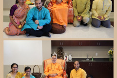 Pujya Swamiji Comes to Chinmaya Jyoti - Bhiksha